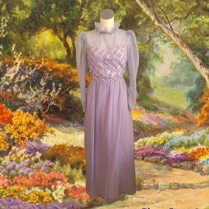 Vintage 70s Lavender Formal